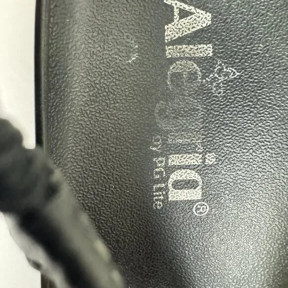 Alegria Black Sandals Silver Metal Detail Size EU 40 - Picture 8 of 15